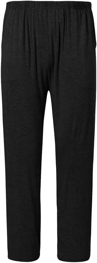 MoFiz Men's Modal PJ Bottom Jersey Knit Pajama/Lounge Pants Sleepwear