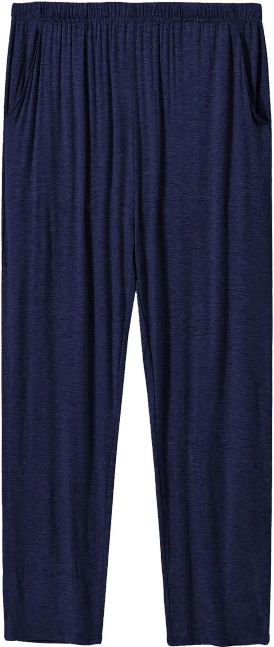 MoFiz Men's Modal PJ Bottom Jersey Knit Pajama/Lounge Pants Sleepwear