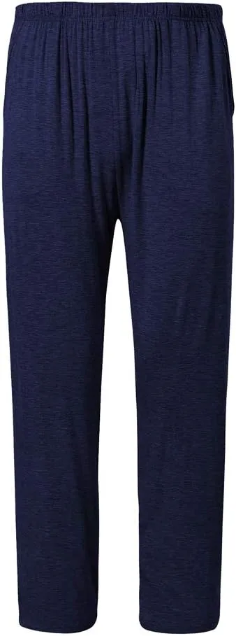 MoFiz Men's Modal PJ Bottom Jersey Knit Pajama/Lounge Pants Sleepwear