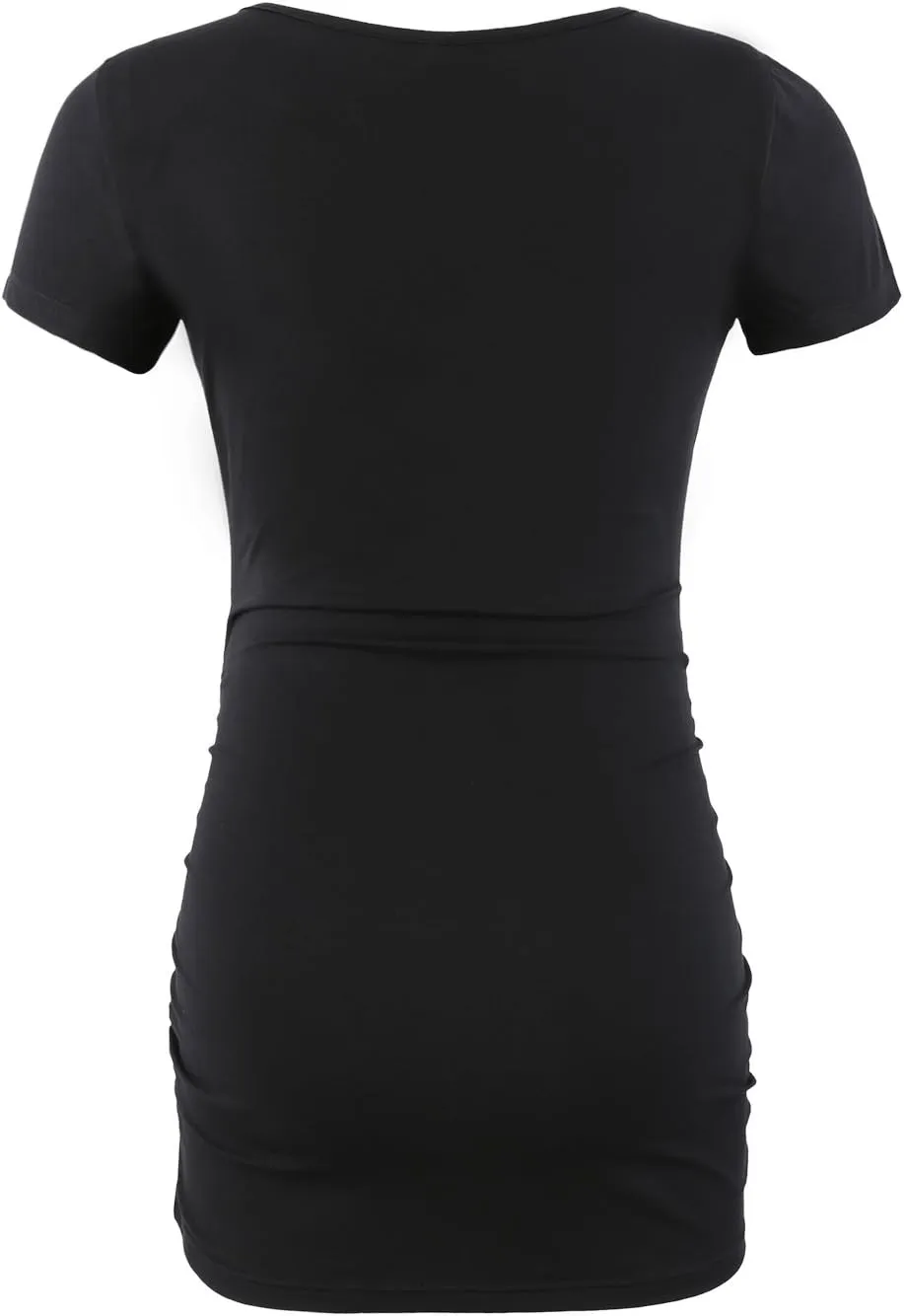 Peauty Maternity Shirts Maternity Clothes Side Ruched Maternity Tops for Women Pregnancy Shirts