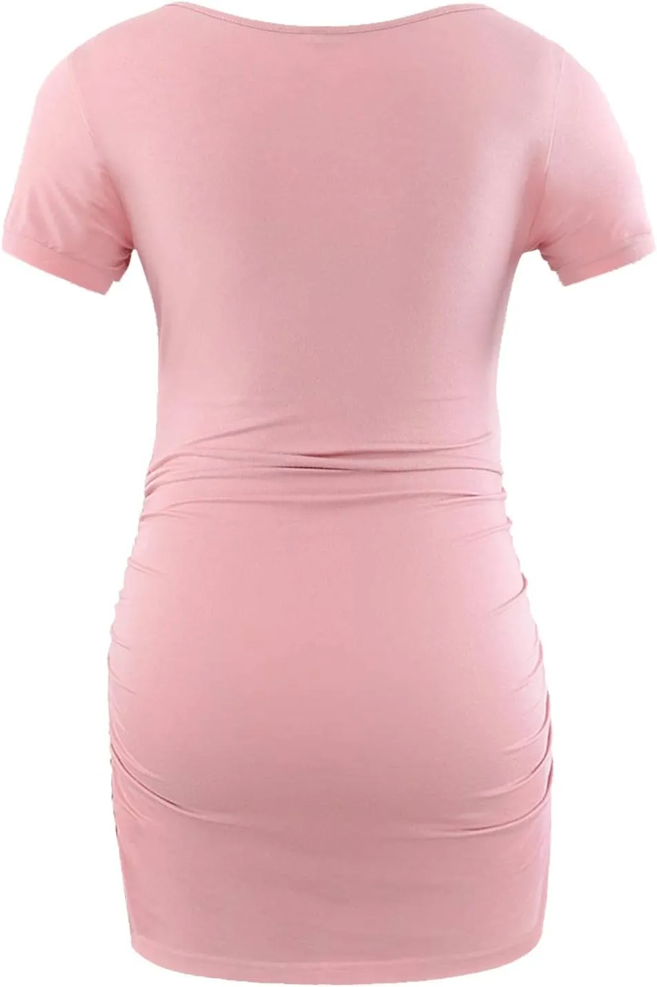 Peauty Maternity Shirts Maternity Clothes Side Ruched Maternity Tops for Women Pregnancy Shirts