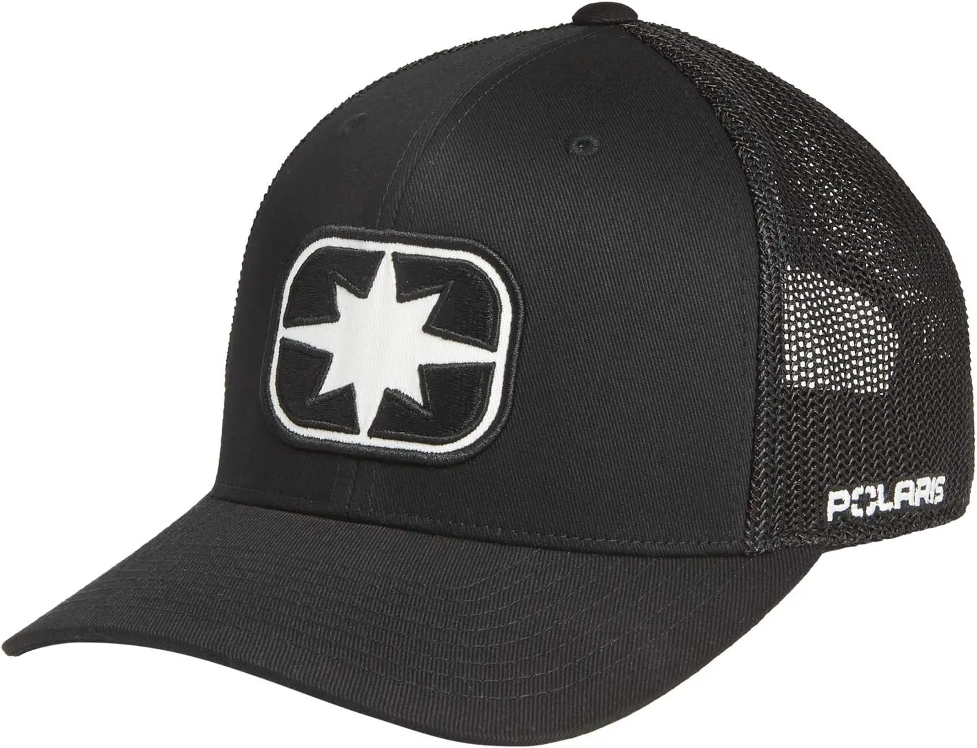 Polaris Ellipse Patch Trucker Hat, Breathable Mesh Back, Adjustable Snapback Fit, Orange, 2833124