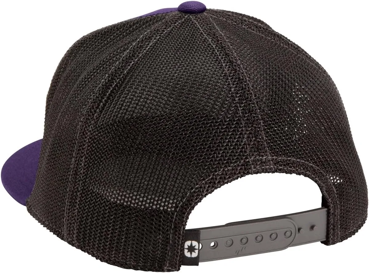 Polaris Ellipse Patch Trucker Hat, Breathable Mesh Back, Adjustable Snapback Fit, Orange, 2833124