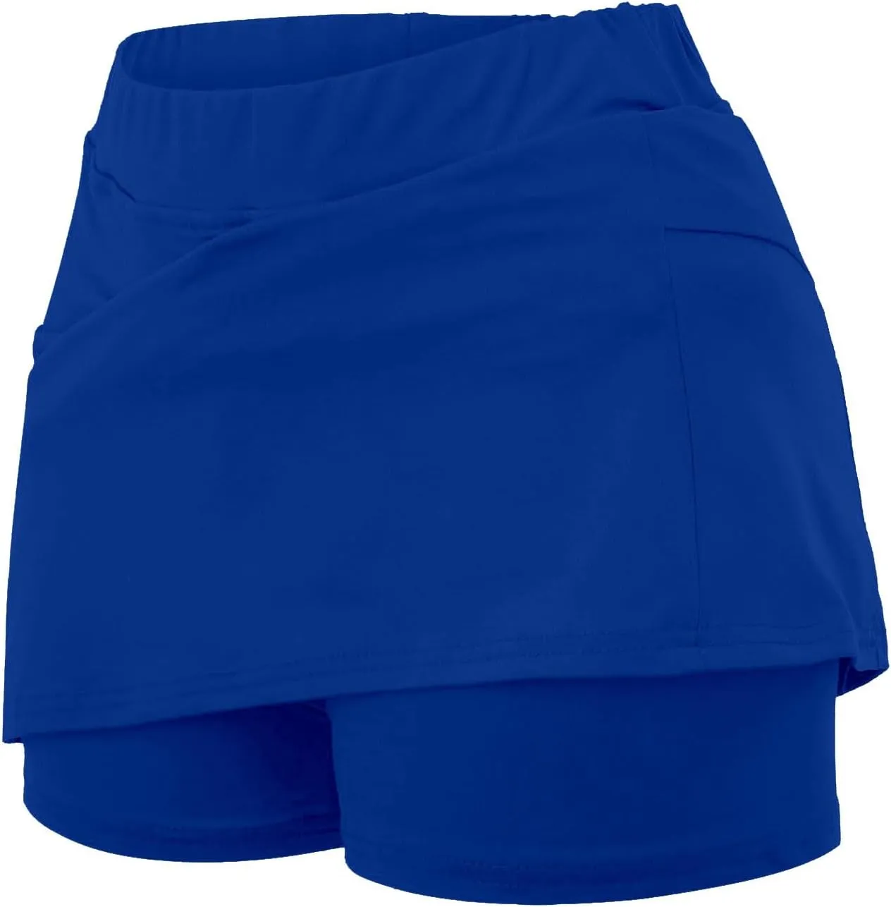 Skorts for Woman Plus Size Tummy Control Yoga Culottes Lightweight Quick Dry Tennis Golf Skirts with Shorts Underneath