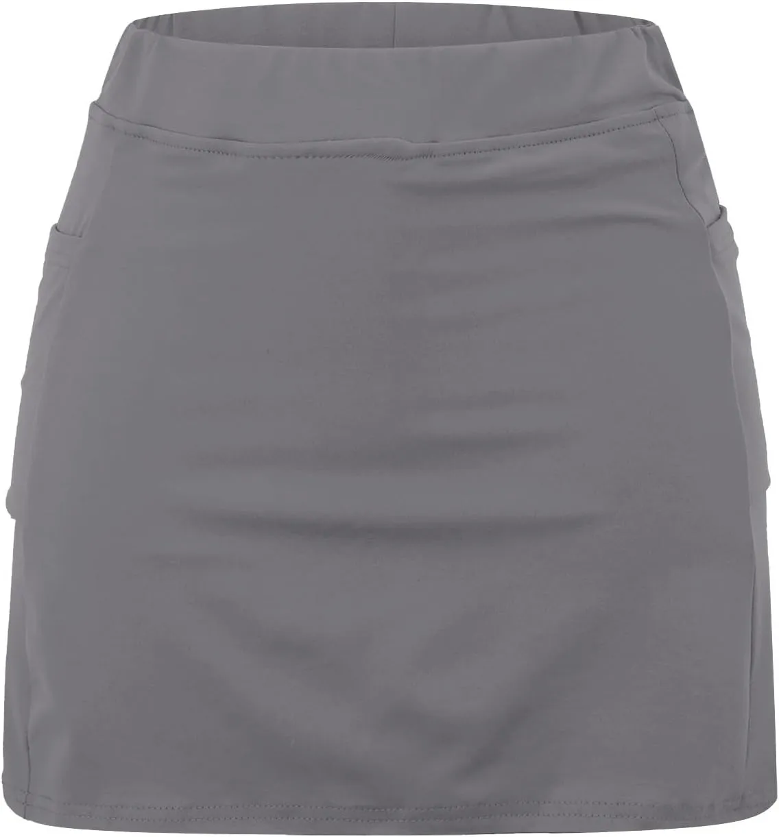 Skorts for Woman Plus Size Tummy Control Yoga Culottes Lightweight Quick Dry Tennis Golf Skirts with Shorts Underneath