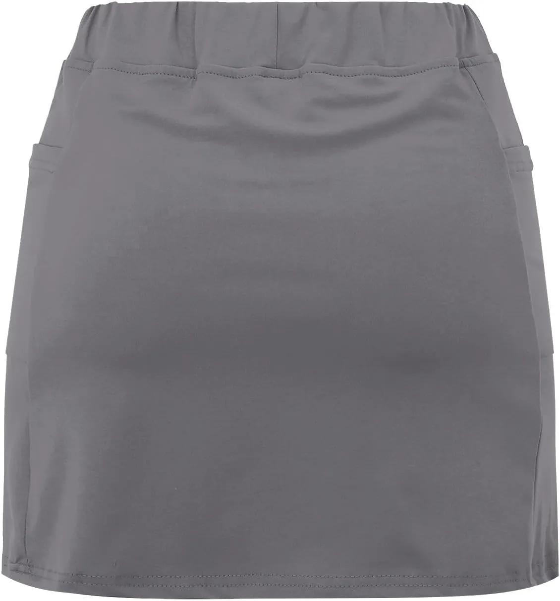 Skorts for Woman Plus Size Tummy Control Yoga Culottes Lightweight Quick Dry Tennis Golf Skirts with Shorts Underneath