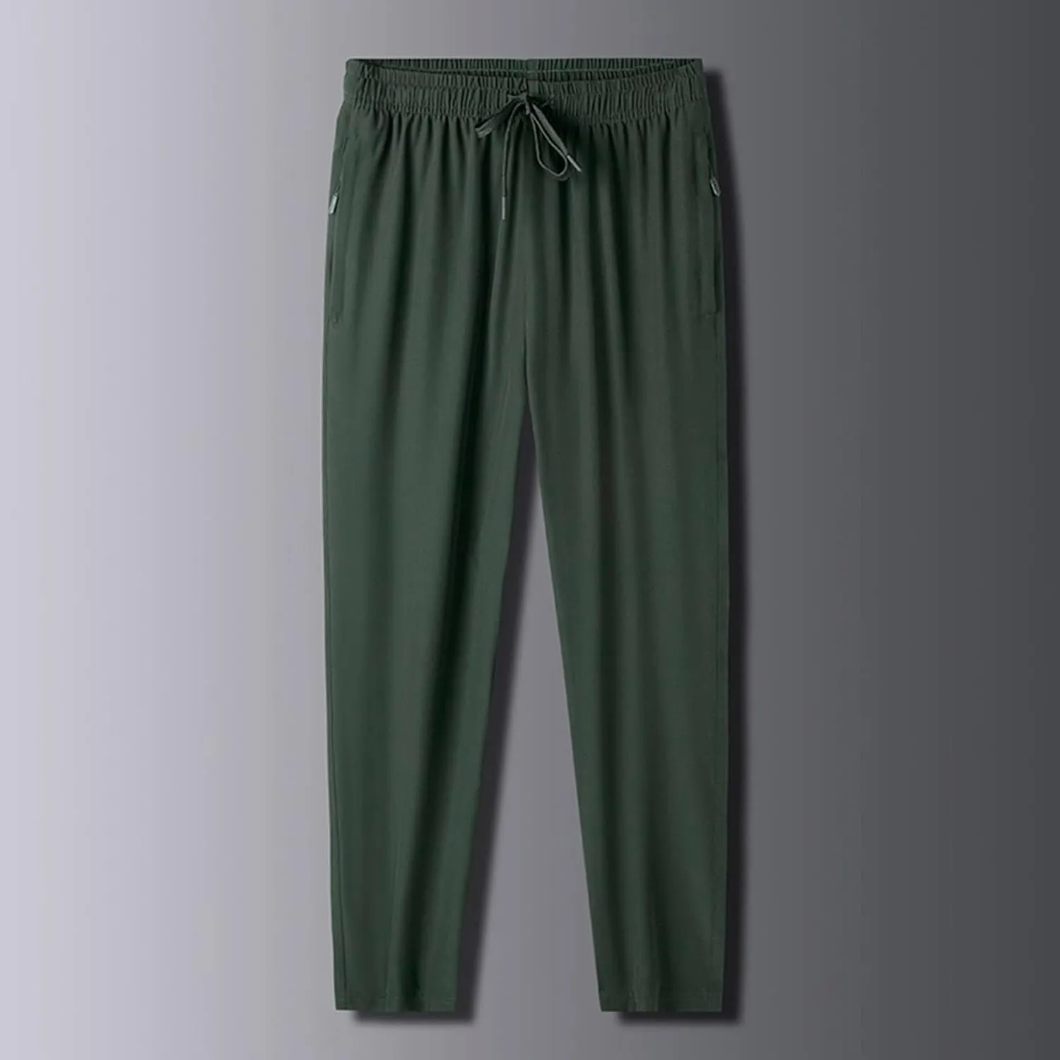 Stretch Active Loose Ice Silk Solid Sports Leggings Gym Joggers Pants for Men Running Jogging Pants Men's Athletic
