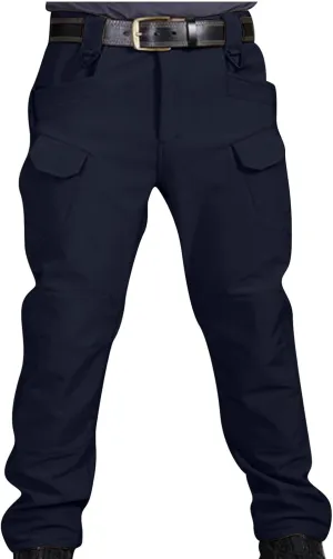 Tactical Pants for Men Casual Stretch Durable Baggy Work Pants Big and Tall Outdoor Lightweight Hiking Cargo Pants