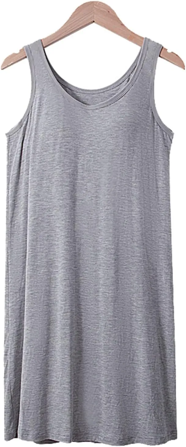 Tank Top with Built in Bra for Women Sports Yoga Quick Dry Solid Camisoles Shirts Basic Layer Padded Bra Tank Top