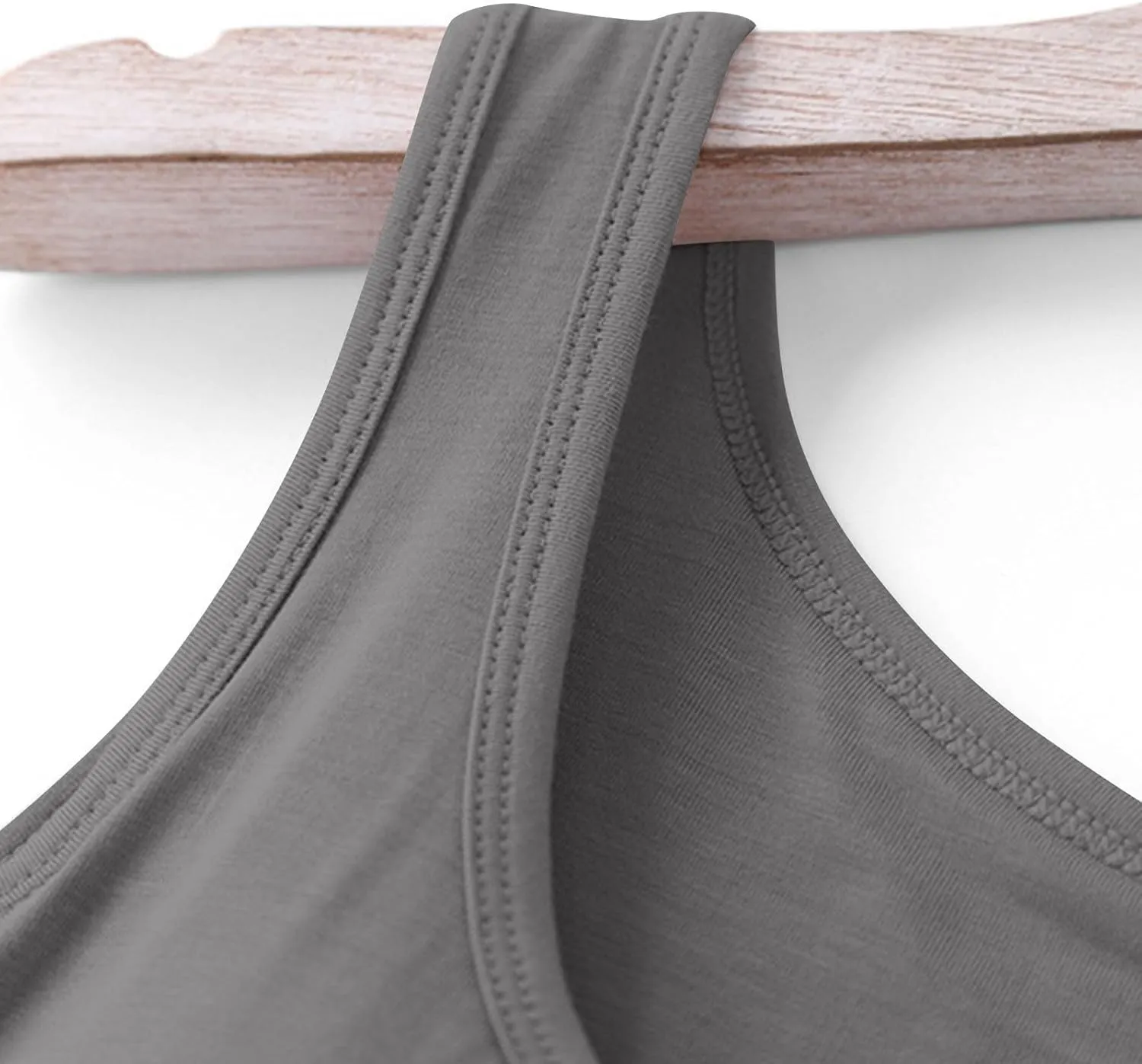 Tank Tops with Built in Bra Padded 2024 Comfy Solid Color Sleeveless Tops Workout Gym Shirt