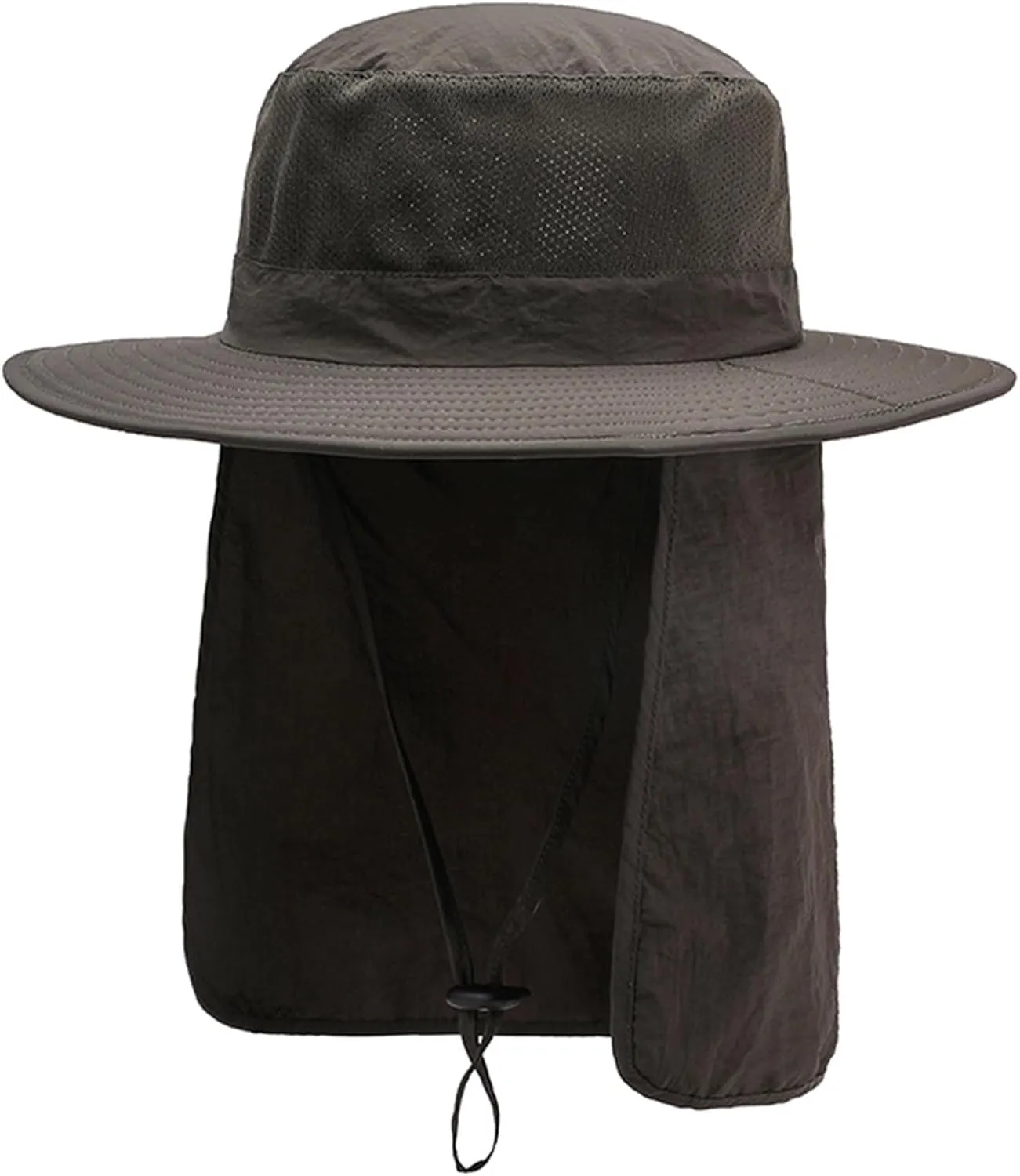 UPF 50  Sun Protection Summer Fishing Hat for Men & Women - Wide Brim, Breathable Mesh & Adjustable Strap