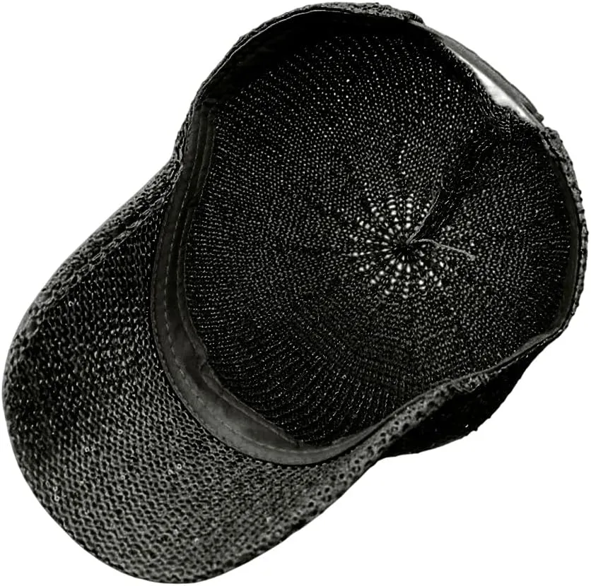 WITHMOONS Breathable Mesh Baseball Cap – Lightweight Sequin Glitter Summer Hat for Women, Adjustable Fit YZM0257