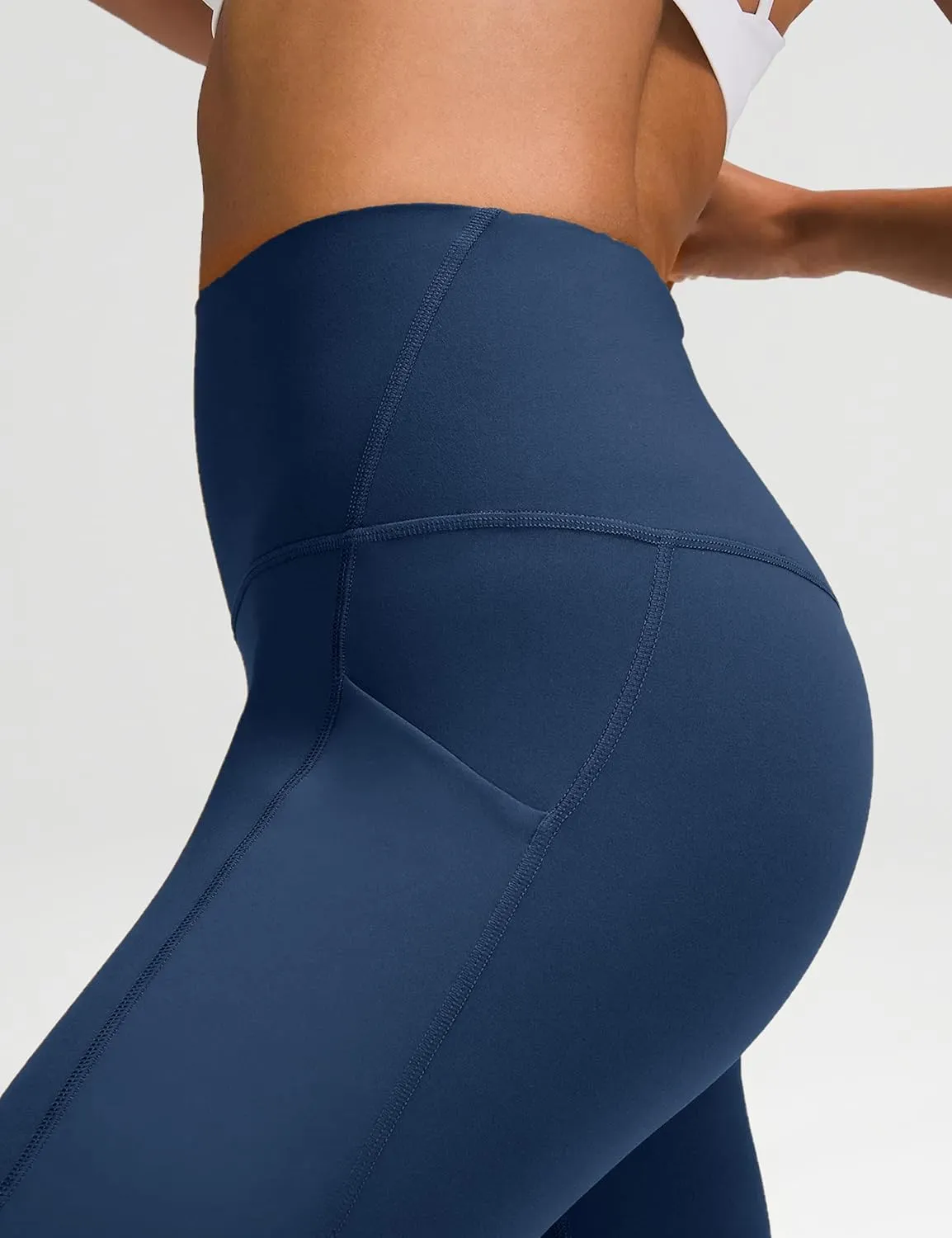 WodoWei Women Butterluxe High Waisted Workout Leggings Buttery Soft Compression Tummy Control Gym Athletic Yoga Leggings