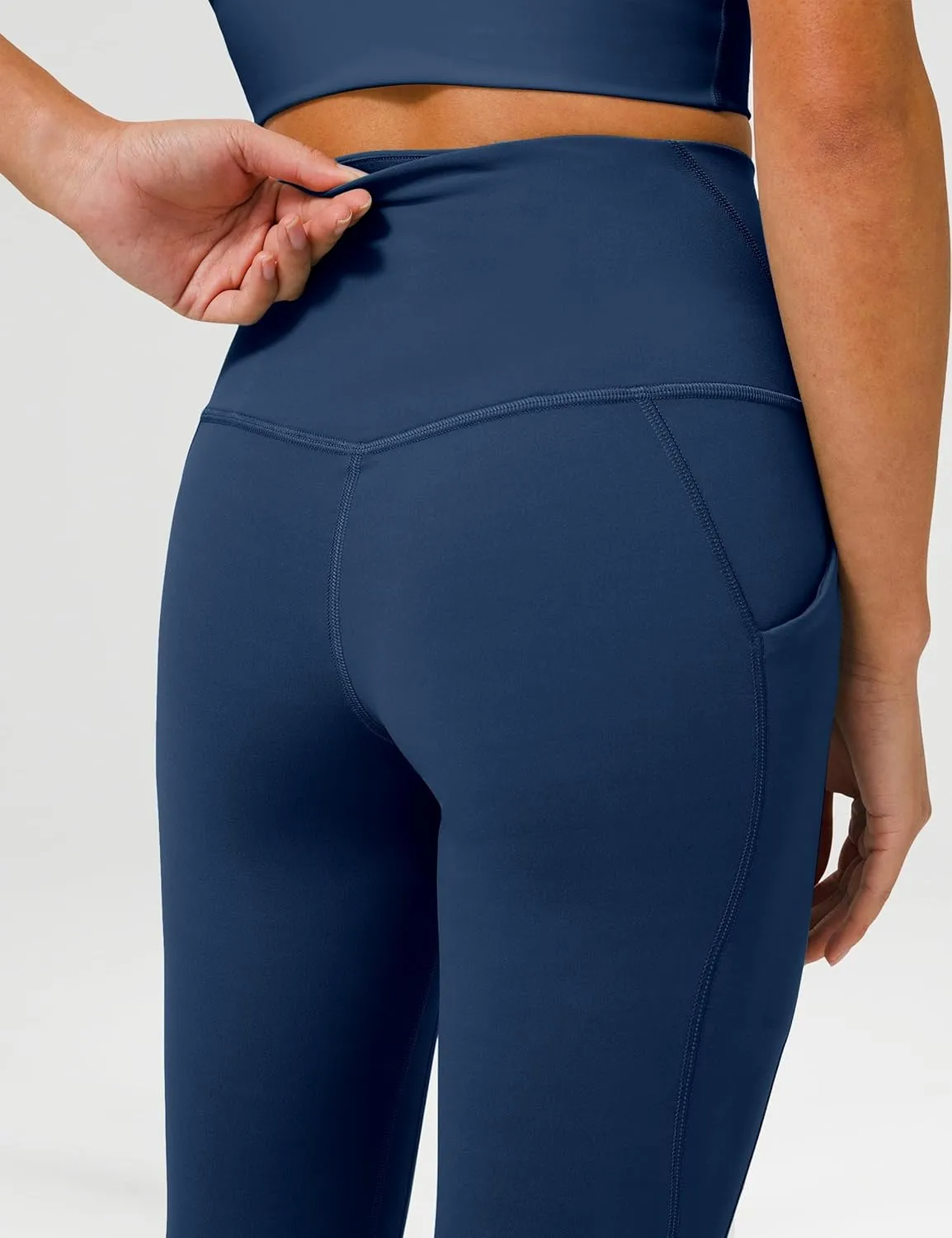 WodoWei Women Butterluxe High Waisted Workout Leggings Buttery Soft Compression Tummy Control Gym Athletic Yoga Leggings