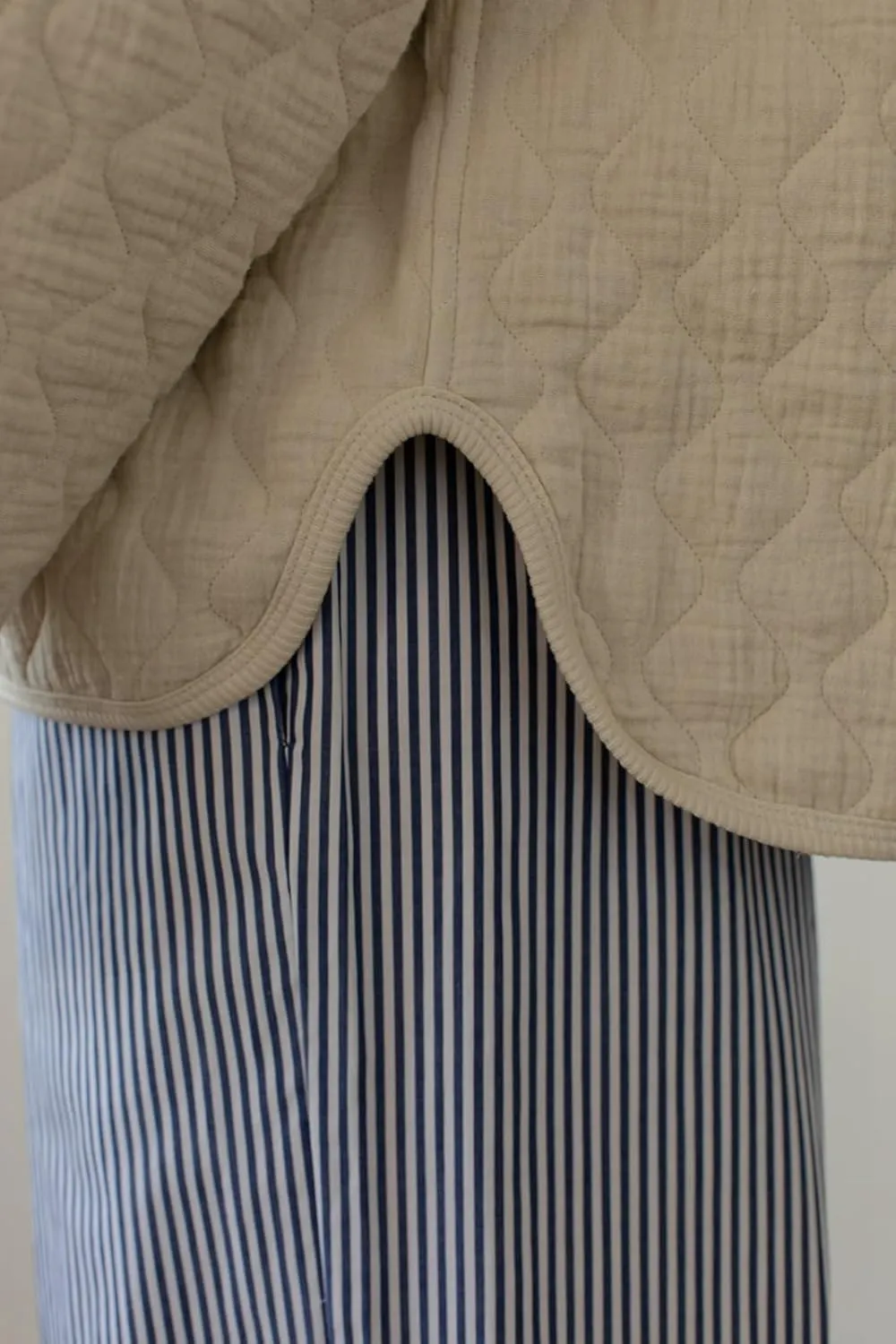 Women Striped Pajamas Pants Y2K Linen Baggy Wide Leg Lounge Pants Comfy Pjs Bottom Trousers with Pockets