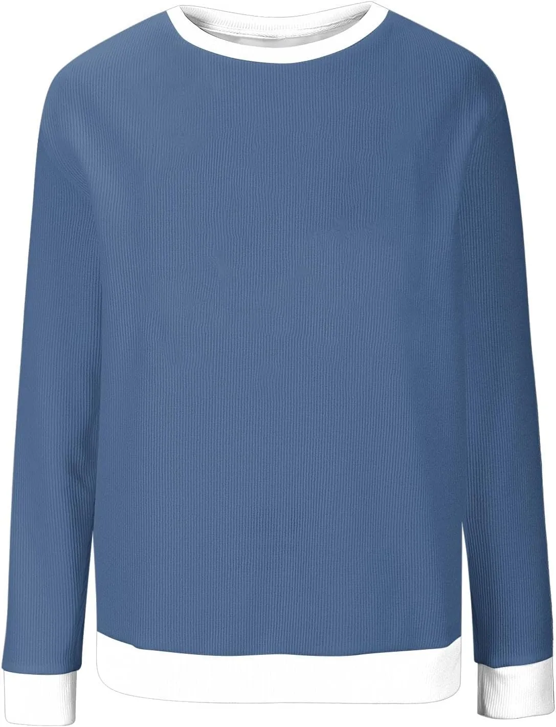 Women Winter Warm Sherpa Lined Fleece Crewneck Sweatshirt Pullover Loungewear Tunic Tops Fashion Going Out Clothes