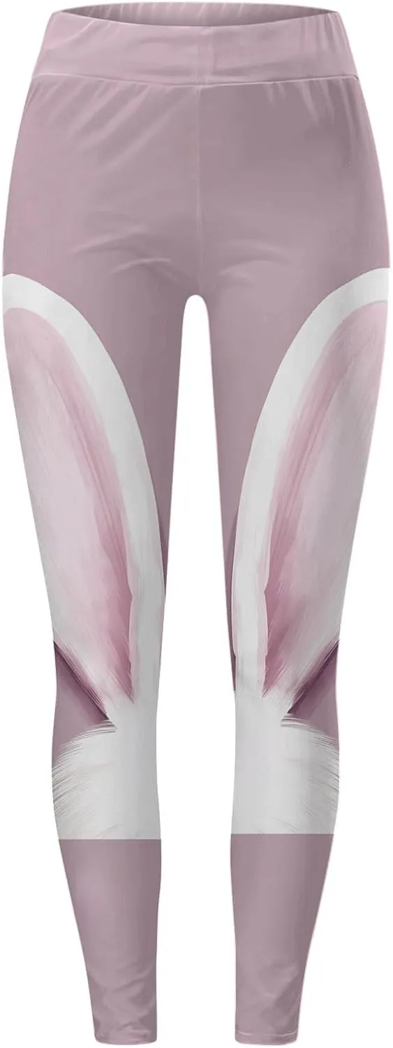 Women's Graphic Butt Leggings Sports Sexy Yoga Joggers High Waisted Tights Gym Skimpy Colorful Scrunch Workout Lift