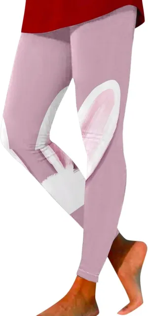 Women's Graphic Butt Leggings Sports Sexy Yoga Joggers High Waisted Tights Gym Skimpy Colorful Scrunch Workout Lift