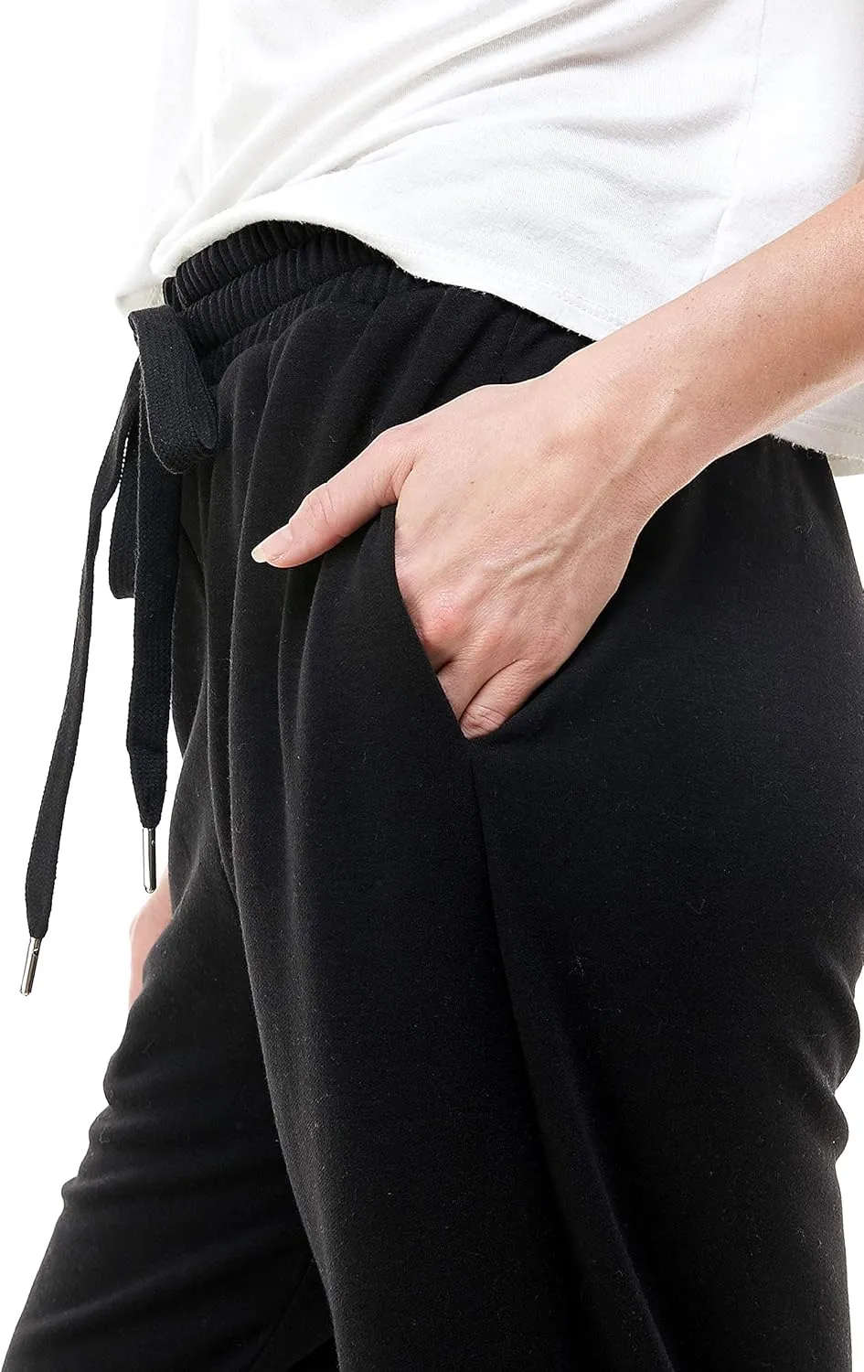 Women's High Waisted Sporty Gym Athletic Fit Jogger Sweatpants and Loose fit Lounge Trousers Plus Size Lounge Pant