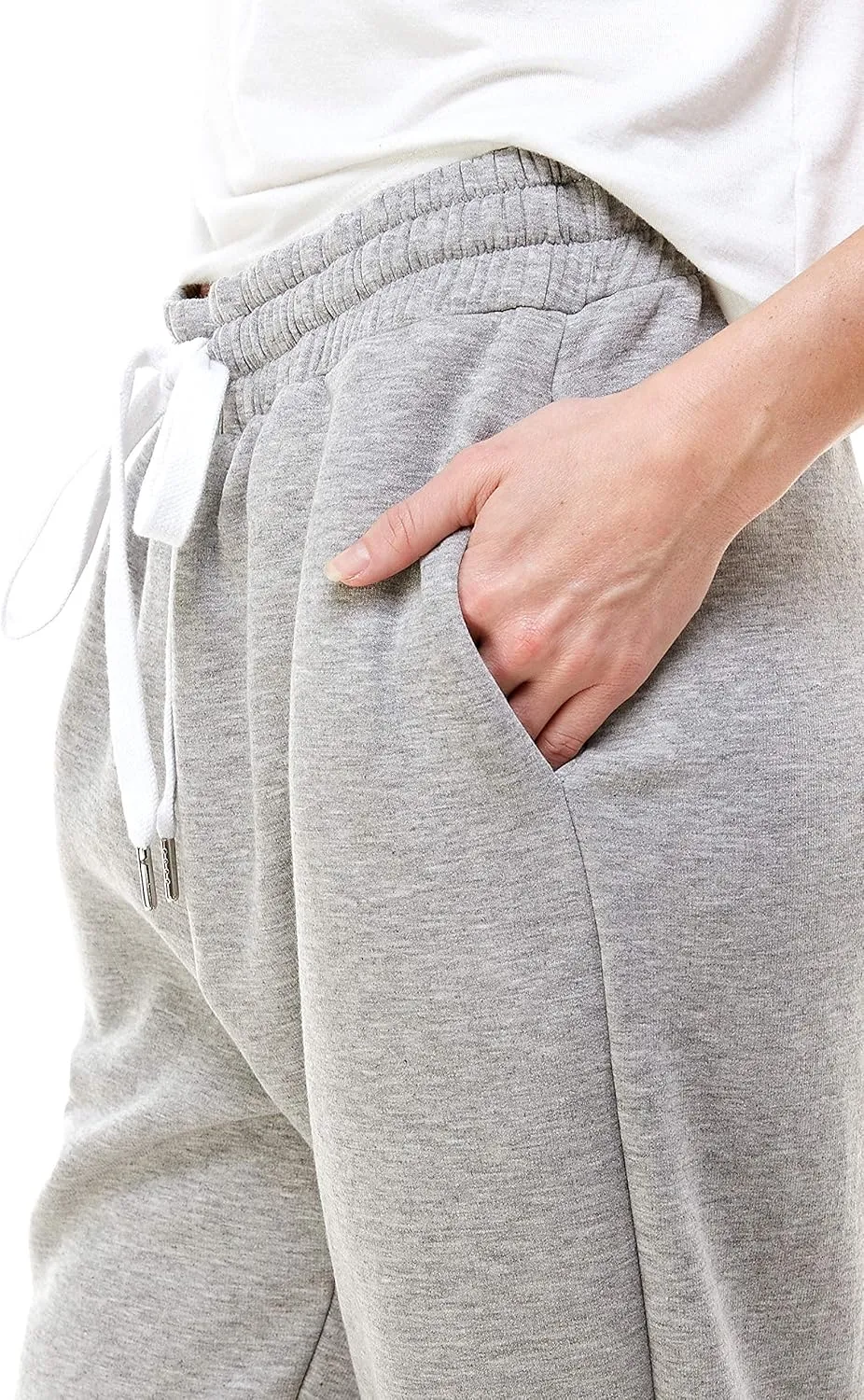 Women's High Waisted Sporty Gym Athletic Fit Jogger Sweatpants and Loose fit Lounge Trousers Plus Size Lounge Pant