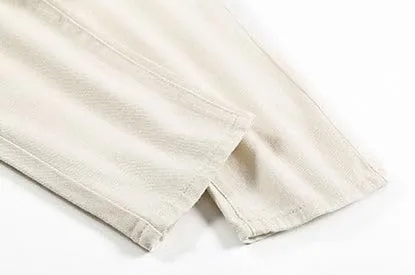 Womens Jeans High Waist Harem Pants Loose Fit Denim Trousers and Radish Pants Chic Straight Leg Retro Vintage Jeans for