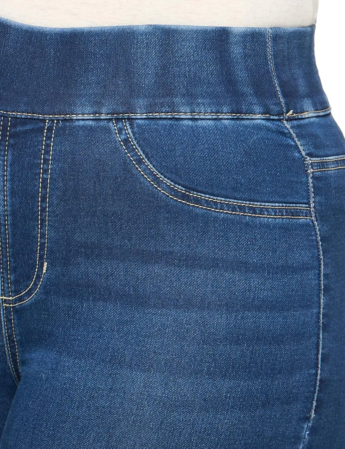 Women's Plus Size Hi Rise Jegging Jean Mid Wash