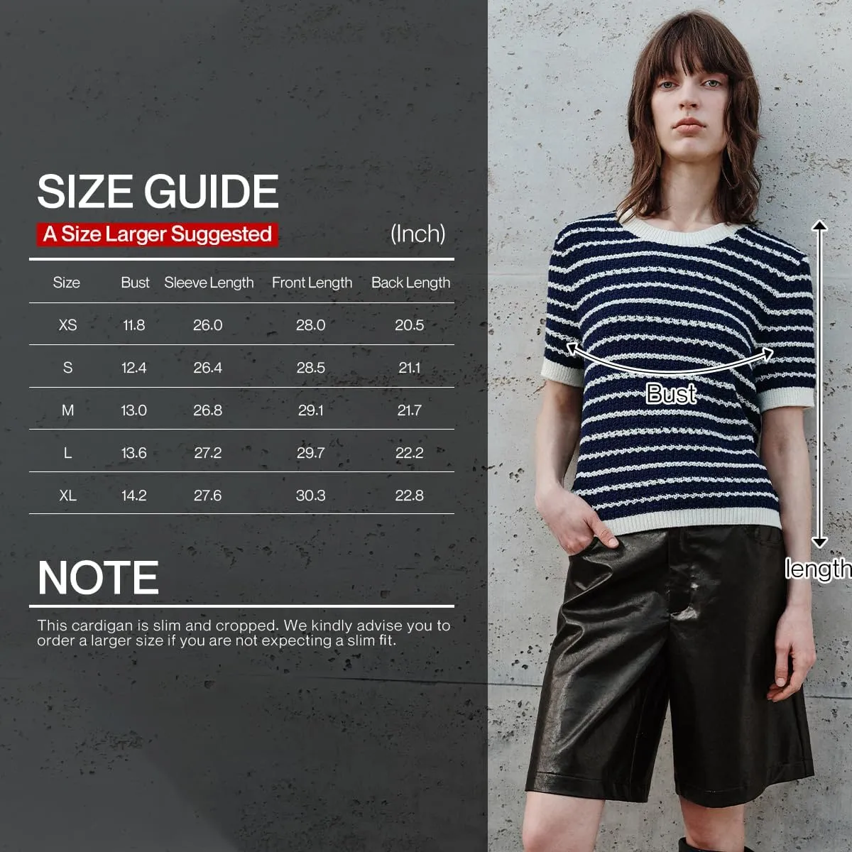 Women's Short Sleeve Sweaters Crewneck Knit Tops Casual Striped 2025 Trendy Soft Summer Blouses