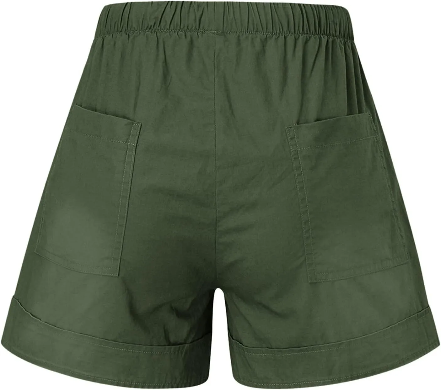 Women's Shorts Chino Bermuda Short Comfy Activewear Loose Pull-On Shorts Loungewear Cruise Outfits for Women 2025