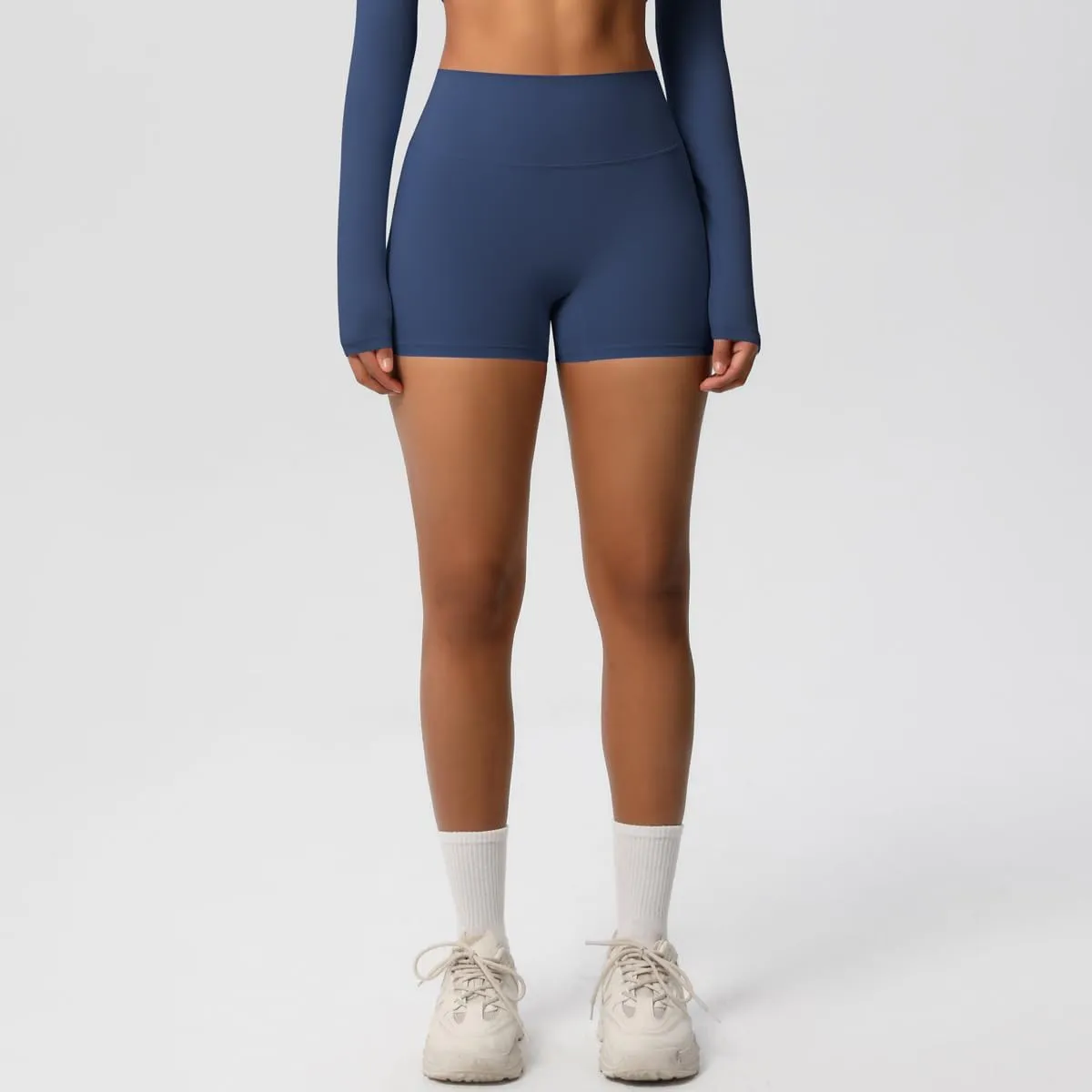 Women's Sports Yoga Shorts High Waist Hip Lift Fitness Running Cycling Quick Dry Breathable Yoga Women's Yoga Shorts