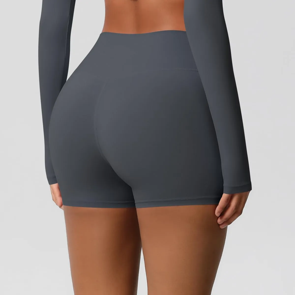 Women's Sports Yoga Shorts High Waist Hip Lift Fitness Running Cycling Quick Dry Breathable Yoga Women's Yoga Shorts