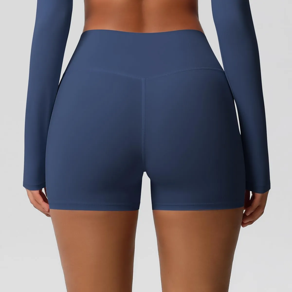 Women's Sports Yoga Shorts High Waist Hip Lift Fitness Running Cycling Quick Dry Breathable Yoga Women's Yoga Shorts