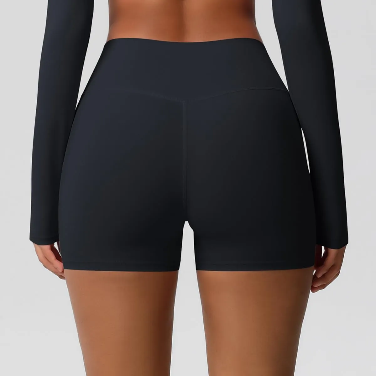 Women's Sports Yoga Shorts High Waist Hip Lift Fitness Running Cycling Quick Dry Breathable Yoga Women's Yoga Shorts