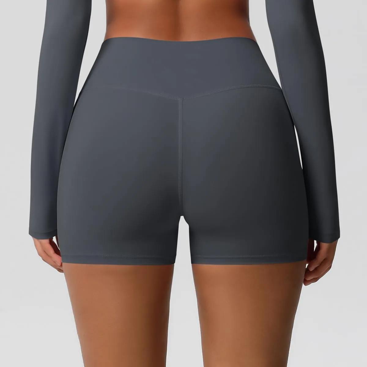 Women's Sports Yoga Shorts High Waist Hip Lift Fitness Running Cycling Quick Dry Breathable Yoga Women's Yoga Shorts