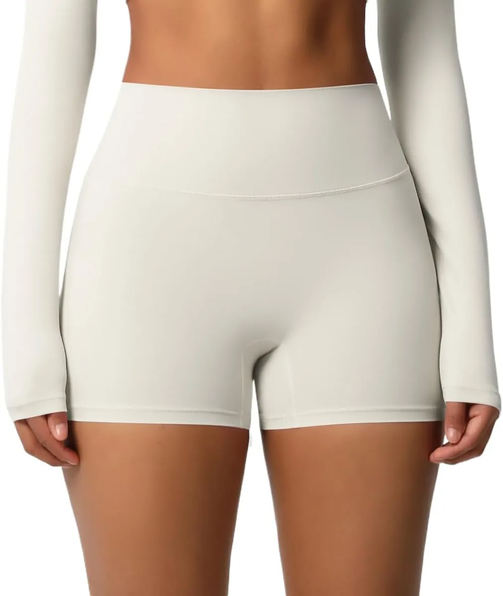 Women's Sports Yoga Shorts High Waist Hip Lift Fitness Running Cycling Quick Dry Breathable Yoga Women's Yoga Shorts
