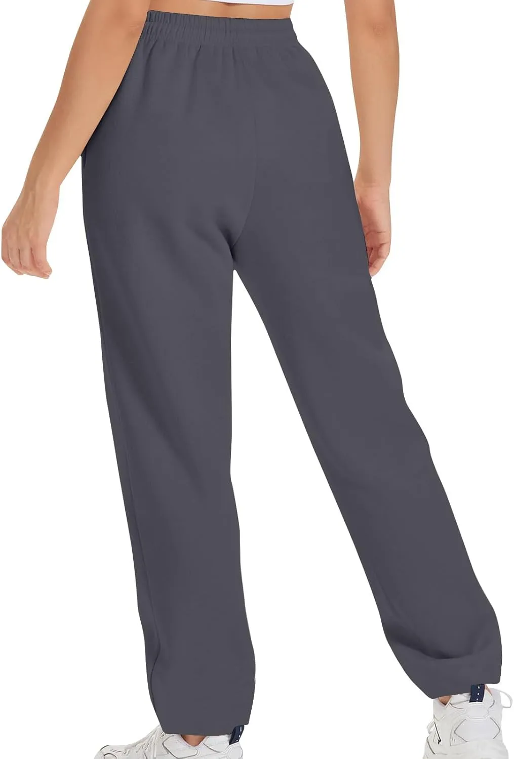 Xiaojmake Active Sweatpants for Women Casual High Waisted Straight Sport Joggers Cozy Loungewear Workout Baggy Lounge Trouser